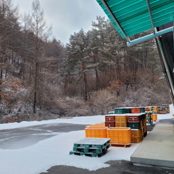 겨울이 지나가는 풍경